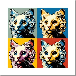 American Curl Pop Art - Cat Lovers Posters and Art